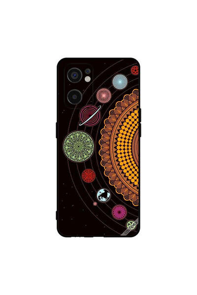 Covernex غطاء حماية لهاتف Oppo Reno7 SE 5G - أشكال ماندالا الفضائية