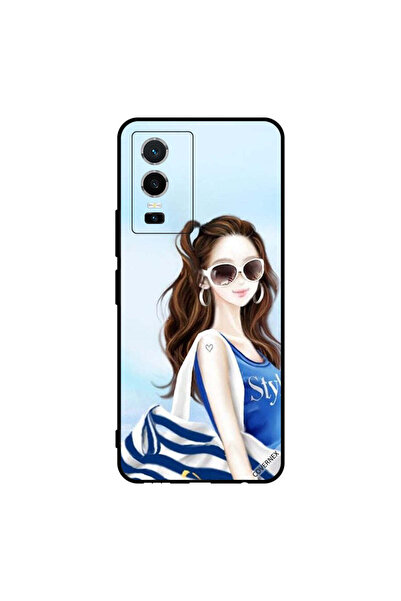 Covernex Protective Case Cover For vivo Y76 5G Blue Shirt Style