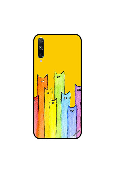 Covernex غطاء حماية لهاتف Honor 30i بتصميم دمية قطة
