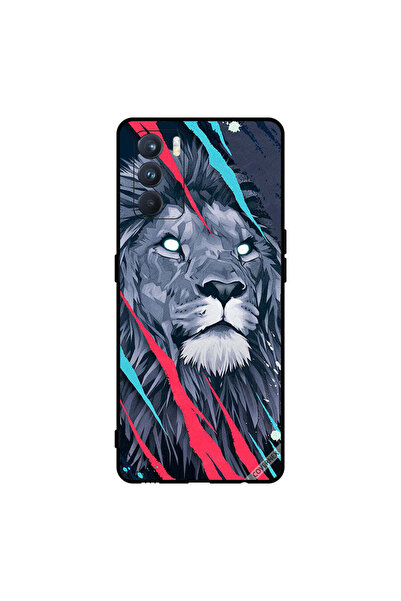 Covernex غطاء حماية لهاتف Oppo K9 Pro برسومات الأسد الملك