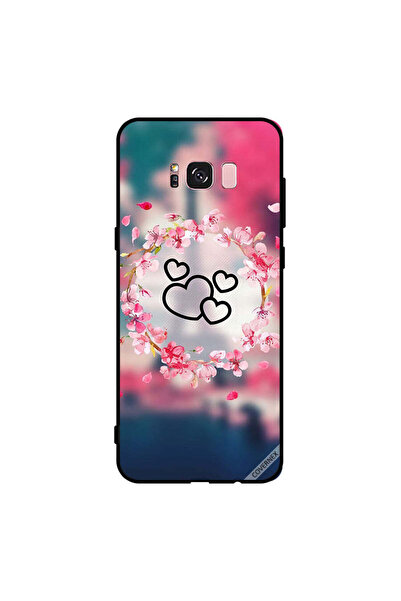 Covernex غطاء حماية لهاتف سامسونج جالاكسي S8+ قلوب سوداء