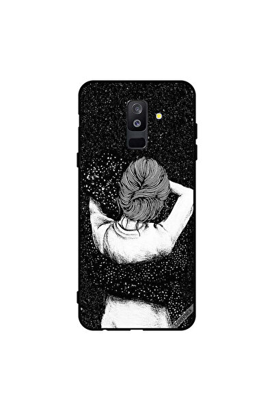 Covernex غطاء حماية لهاتف سامسونج جالاكسي A6+ (2018) - خيال ليلي لفتاة دودل