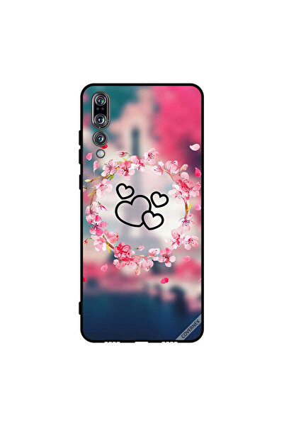 Covernex غطاء حماية لهاتف هواوي بي 20 برو - قلوب سوداء