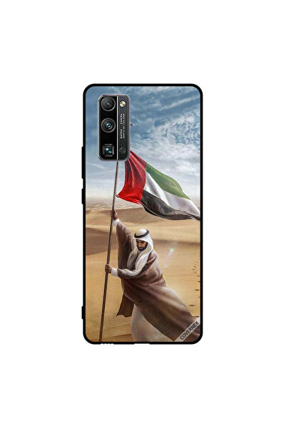 Covernex غطاء حماية لهاتف Honor 30 Pro+ مع علم الإمارات العربية المتحدة