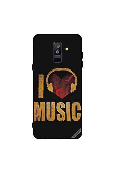 Covernex غطاء حماية لهاتف سامسونج جالاكسي A6+ (2018) بتصميم عتيق وموسيقى كلاس...