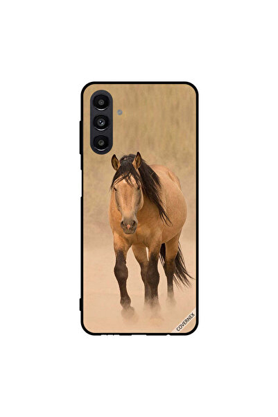 Covernex غطاء حماية لهاتف سامسونج جالاكسي A13 5G - سباق الخيل البني