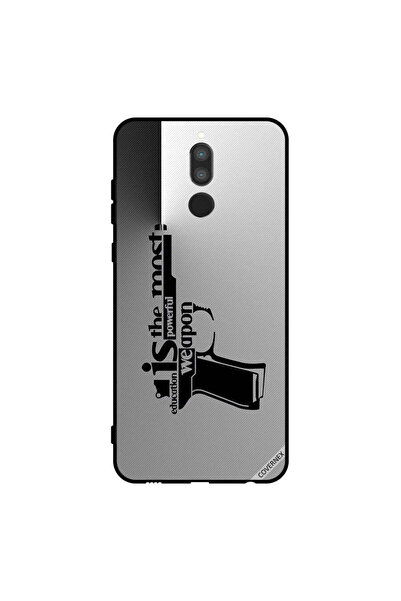 Covernex غطاء حماية لهاتف هواوي ميت 10 لايت - التعليم هو السلاح الأقوى
