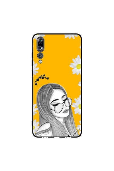 Covernex غطاء حماية لهاتف هواوي بي 20 برو - فتاة أحلام النظارات