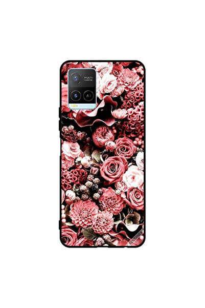 Covernex Protective Case Cover For Vivo Y32 Peach Roses 2