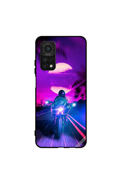 Covernex غطاء حماية لهاتف Xiaomi Mi 10T Pro 5G راكب الدراجة النارية يترك القم...