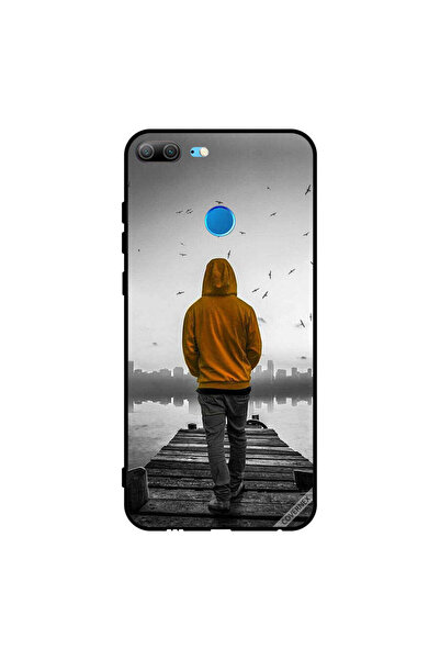 Covernex غطاء حماية لهاتف Honor 9 Lite - فتى حزين يمشي