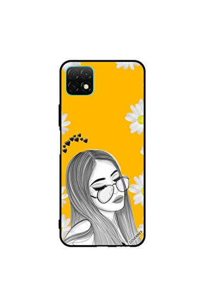 Covernex غطاء حماية لهاتف هواوي نوفا Y60 - فتاة تحب خيالات النظارات