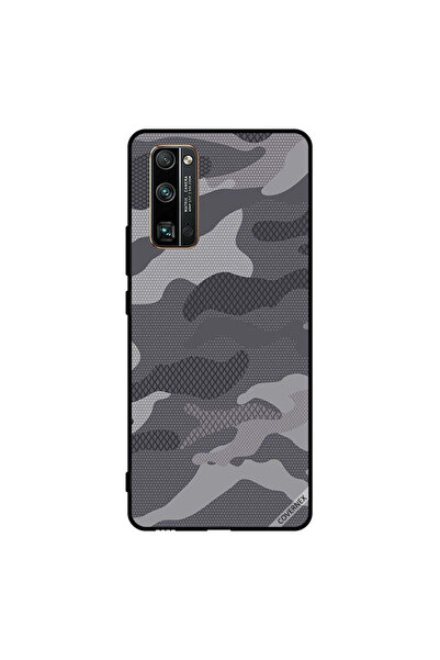 Covernex غطاء حماية لهاتف Honor 30 Pro بنمط مموه رمادي