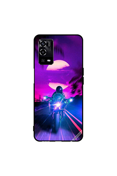 Covernex Protective Case Cover For Oppo A55/56 Biker Leaving Moon Behind