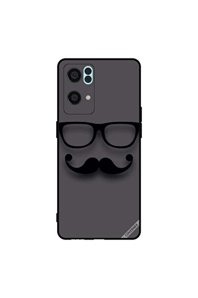 Covernex غطاء حماية لهاتف Oppo Reno7 Pro 5G أسود زجاجي وشارب