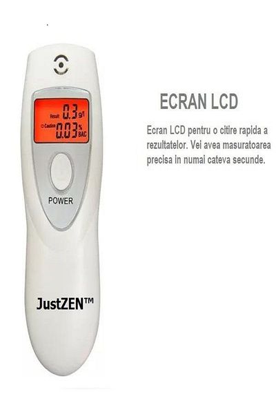 JustZEN Alcool tester JustZEN® 342, etilotest portabil