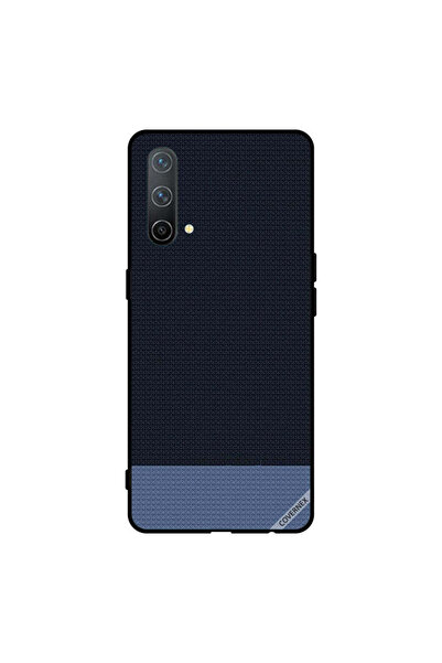 Covernex غطاء حماية لهاتف Oneplus Nord CE 5G بنقشة أشكال منقطة باللون الأزرق