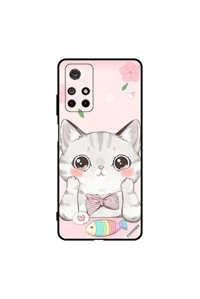 Covernex غطاء حماية لهاتف Poco M4 Pro Cat Fish