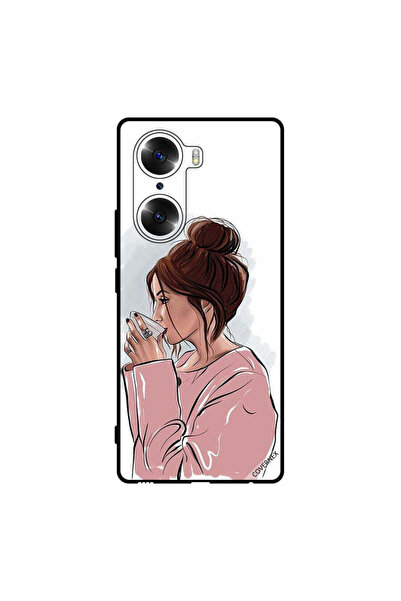 Covernex غطاء حماية لهاتف Honor 60 مع غطاء شرب الشاي