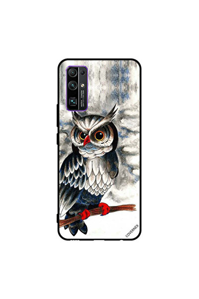 Covernex غطاء حماية لهاتف Honor 30 بتصميم رسمة بومة