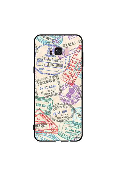 Covernex غطاء حماية لهاتف سامسونج جالاكسي S8+ - طوابع السفر