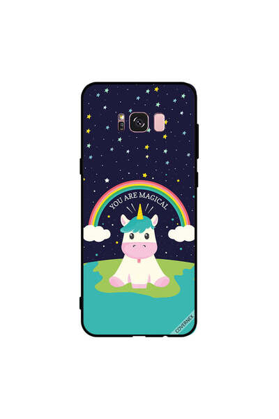 Covernex غطاء حماية لهاتف سامسونج جالاكسي S8+ بتصميم وحيد القرن السحري