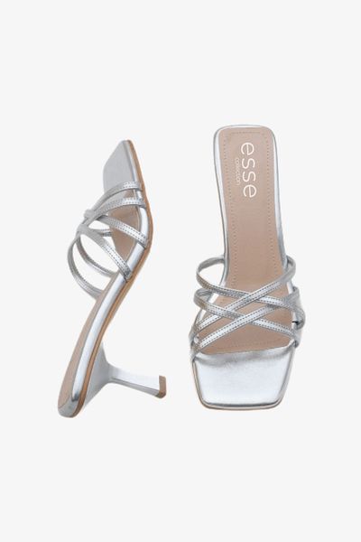 ESSE CO Luna Women's Elegant Short Heeled Daily Slippers