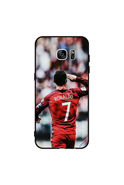 Covernex غطاء حماية لهاتف سامسونج جالاكسي S7 إيدج - تحية رونالدو للجمهور