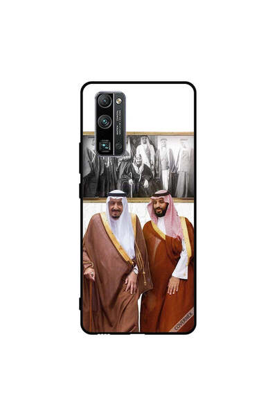 Covernex غطاء حماية لهاتف Honor 30 Pro+ الملك سلمان وولي العهد يتحدثان أثناء ...