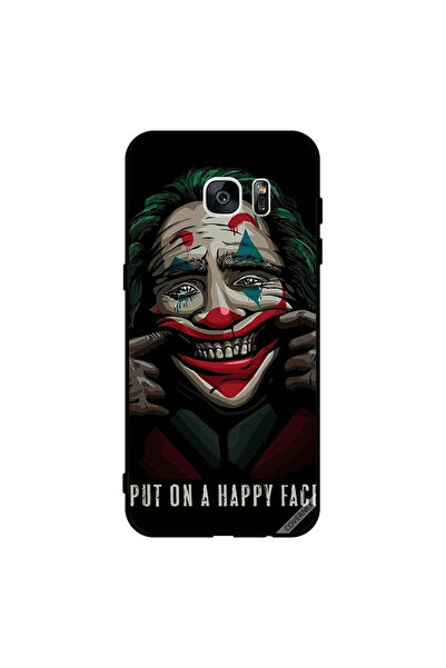 Covernex غطاء حماية لهاتف سامسونج جالاكسي S7 إيدج مع وجه سعيد