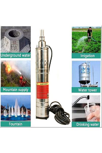 Deliny Pompa Apa Submersibila , 1100W, 15 m3/h, Inox