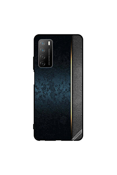 Covernex غطاء حماية لهاتف Honor Play 4 بنمط جلدي أخضر داكن