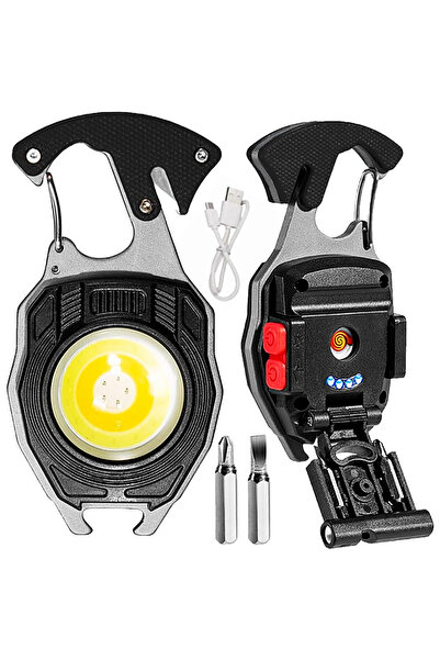 SprintMag Lanterna Multifunctionala 800 Lumeni 10W Drumetii Camping Kit Supra...