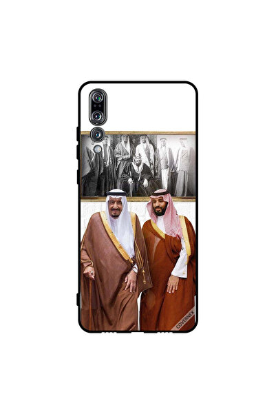 Covernex غطاء حماية لهاتف هواوي بي 20 برو الملك سلمان وولي العهد يتحدثان أثنا...