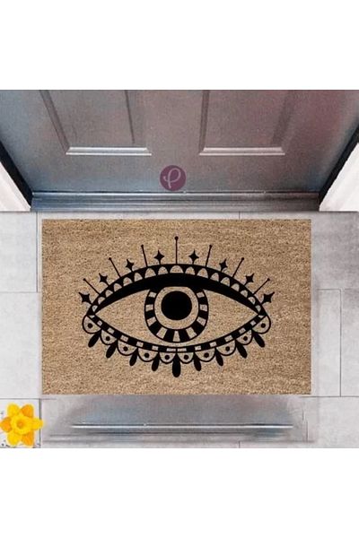 Tahtakale Toptancısı Door Mat Decorative Digital Print Eye P-2491
