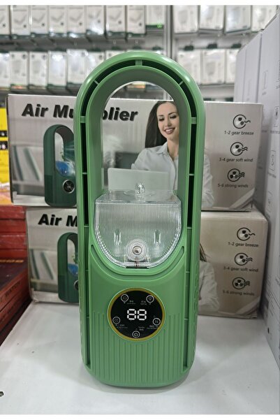 peltech Taşınabilir Su Buharlı Vantilatör Sessiz Geniş Açılı 6 Kademeli Soğut...