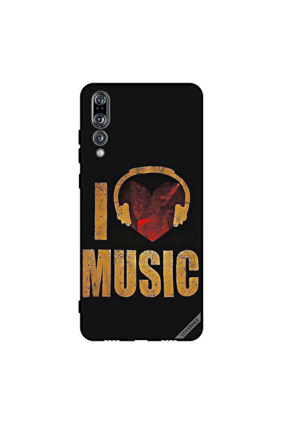 Covernex غطاء حماية لهاتف هواوي بي 20 برو - أنا أحب الموسيقى القديمة