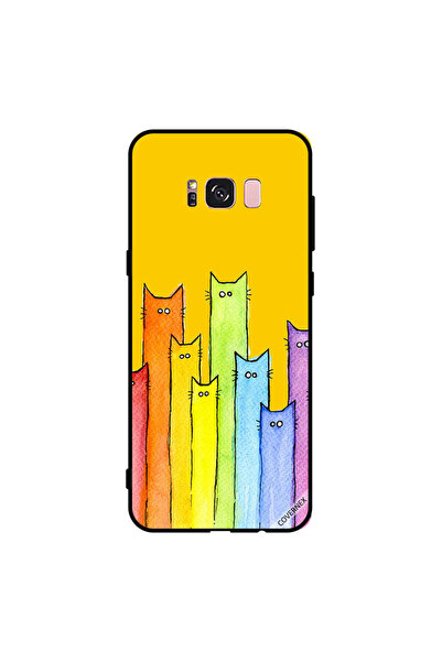 Covernex غطاء حماية لهاتف سامسونج جالاكسي S8+ بتصميم دمية قطة