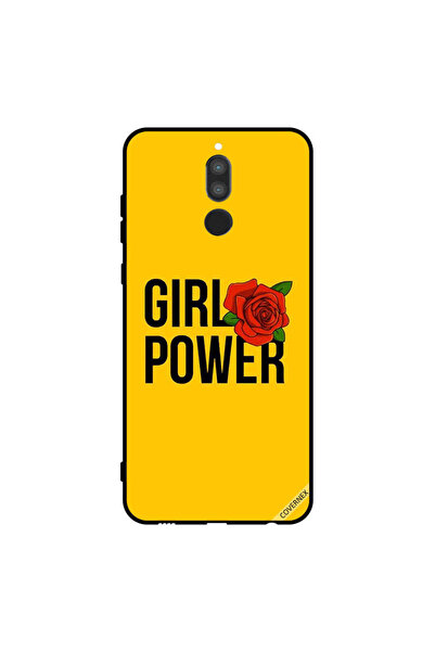 Covernex غطاء حماية لهاتف هواوي ميت 10 لايت - لون أصفر - جيرل باور