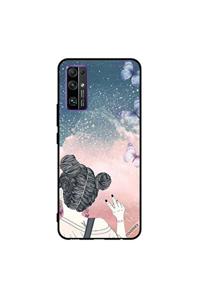 Covernex غطاء حماية لهاتف Honor 30 فتاة تصنع علامة النصر