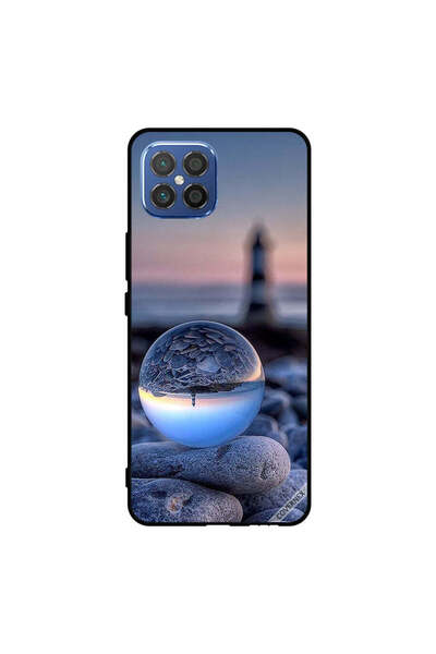 Covernex غطاء حماية لهاتف هواوي نوفا 8 إس إي 4G، تصوير رائع للطبيعة في زجاج د...