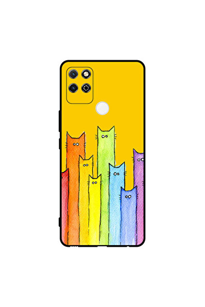 Covernex غطاء حماية لهاتف Honor Play 5T بتصميم دمية قطة