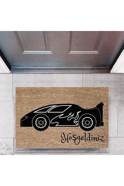 livoriastore Door Mat Decorative Digital Print Cars P-2690