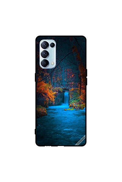 Covernex غطاء حماية لهاتف Oppo Reno5 Pro 5G بلون الشلال الأزرق