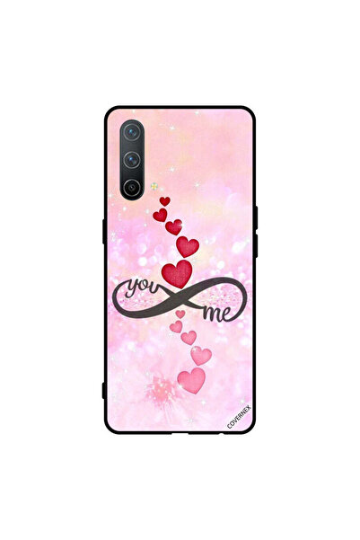 Covernex غطاء حماية لهاتف Oneplus Nord CE 5G - قلوب حمراء ووردية - You Infini...