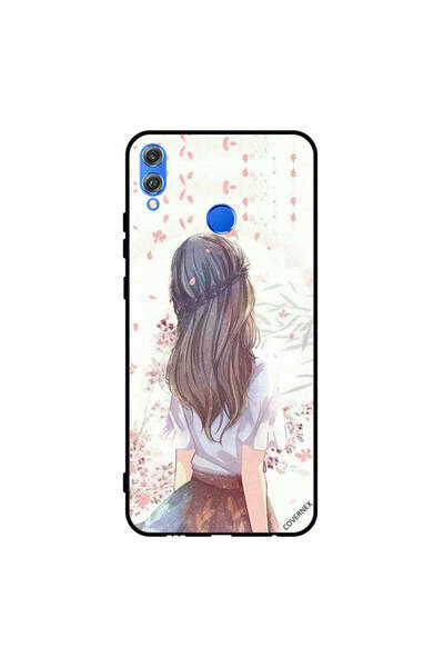 Covernex غطاء حماية لهاتف Honor 8X، فتاة لطيفة في تفكير عميق