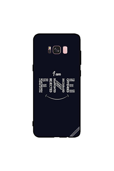 Covernex غطاء حماية لهاتف سامسونج جالاكسي S8+ مكتوب عليه "أنا بخير، مرفوض"