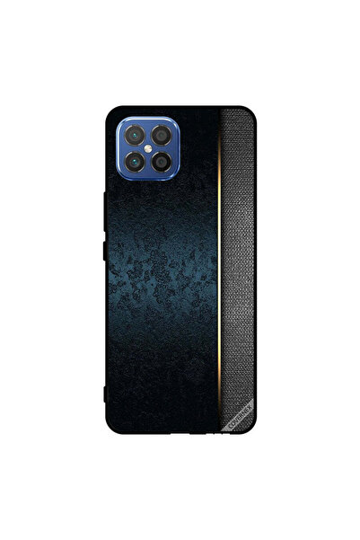 Covernex غطاء حماية لهاتف هواوي نوفا 8 SE 4G بنمط جلدي أخضر داكن