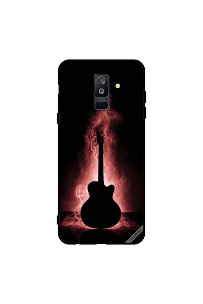 Covernex غطاء حماية لهاتف سامسونج جالاكسي A6+ (2018) انعكاس جيتار في الظلام