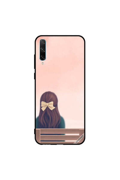 Covernex غطاء حماية لهاتف Honor 30i - فتاة جميلة على مقعد